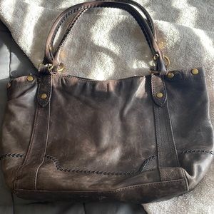 Authentic FRYE all leather bag.